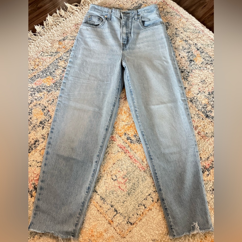 Levi’s high loose taper jeans